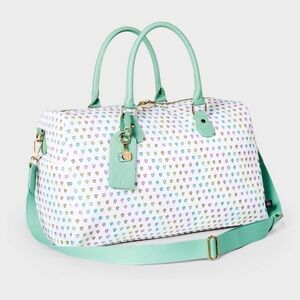 Roller Rabbit Target disco hearts wave duffel bag
